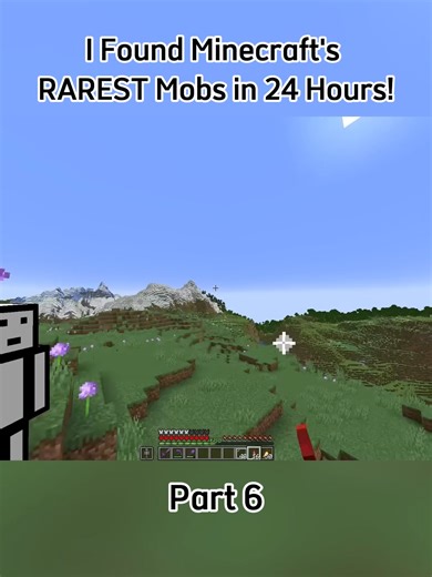 Discovering Minecraft's Rarest Mobs in 24 Hours