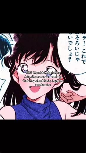 Ran's Aggressive Evolution in Detective Conan
