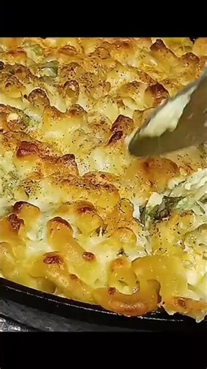 AA American & Ricotta Macaroni Cheese Casserole. The Bite!