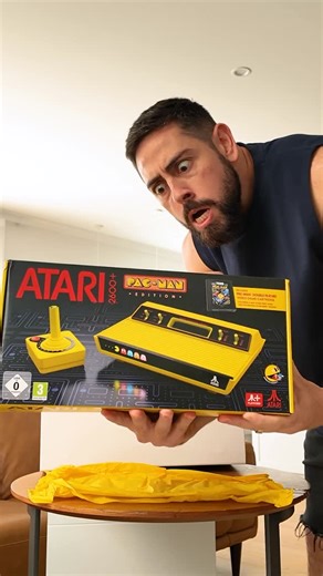 Richie on Instagram: "Unboxing Atari 2600+ Console Pac-Man Edition @plaion_anz #pacman #atari #retro #ad"
