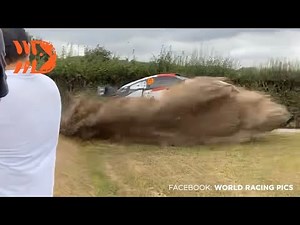 Rovanperä Crash WRC Ypres Rally Belgium 2022