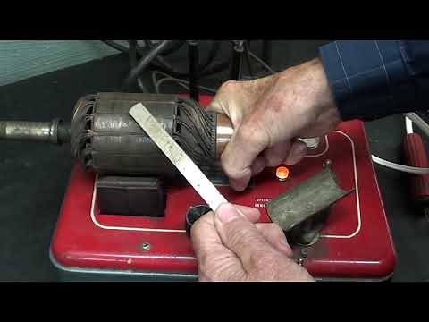 TESTING ARMATURES with a GROWLER #761 tubalcain sun commutator