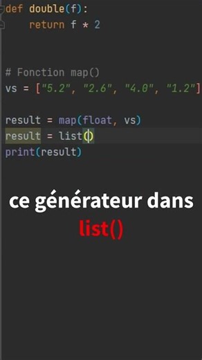 La fonction map() en Python