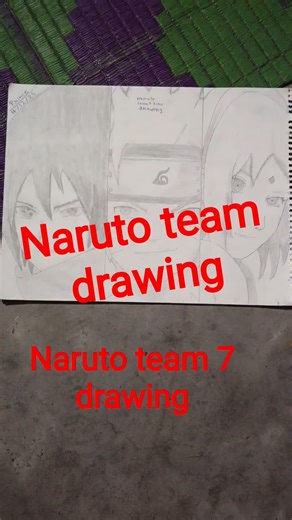 Naruto team drawing ♥️😊