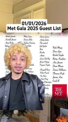 Met Gala 2025 Guest List: Who's Attending This Year?