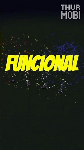 FOGOS de artifício FUNCIONAL para o MINECRAFT #Shorts