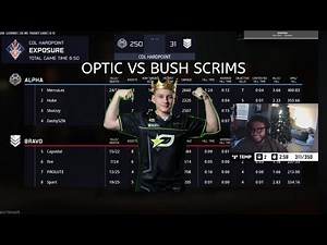 OpTic Texas Vs Bush Full Scrim VOD.