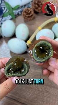 How Century Eggs Are Made | Inside the Fascinating Process of the 100-Year Egg! #facts #viralvideo