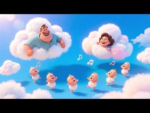 Cloud Family Sing Along 🌈☁️ | Fun Sky Nursery Rhyme for Kids | Joyful Learning Song