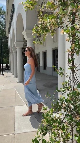 Women's  Maxi Dress Boho Sleeveless Spaghetti Strap Tiered