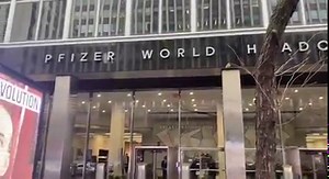 365K views · 10K reactions | We rented an LED truck and parked it outside of @pfizer world headquarters in Manhattan today Stay tuned… | Project Veritas | Facebook