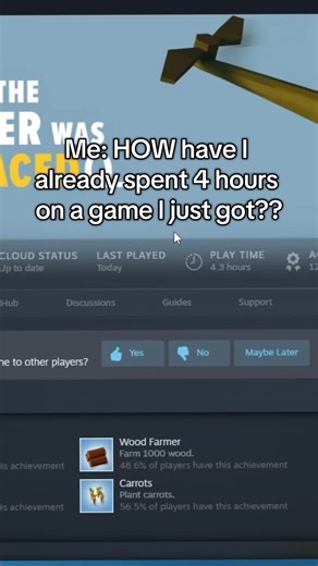 I mostly just stare at my screen, my IQ is too low for this (this game is so good though) #gaming #coding