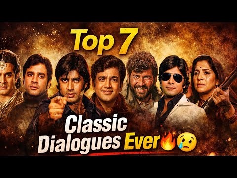 Top 7 Unforgettable Classic Bollywood Dialogues | Evergreen Hindi Cinema Nostalgia
