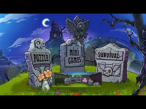 Plants Vs Zombies Game More ways to Play Puzzle Game/ iZombie,Last Stand & Vase Breaker gameplay