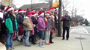 Some of the local school kids caroled for us on the Visitors Center patio. Shown is a special trio between 3 girls. They were totally fun and we enjoyed the music! | I Love Brown County | Facebook