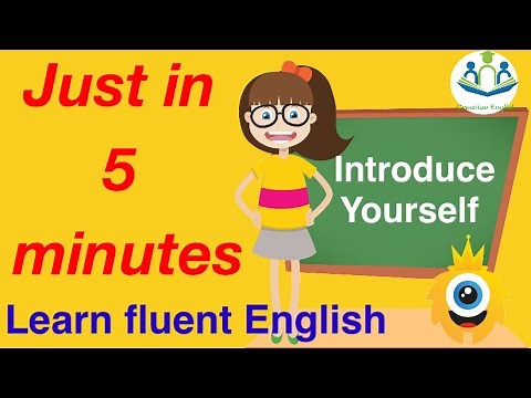 How to introduce yourself? || Learn only in 5 minutes. || Make your first impression wonderful.