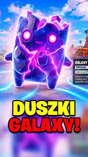 GALAXY DUSZKI NA WYSPIE FORTNITE!! #shorts