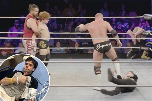 Referee suffers 'medical emergency' in OVW wrestling match scene gone very wrong