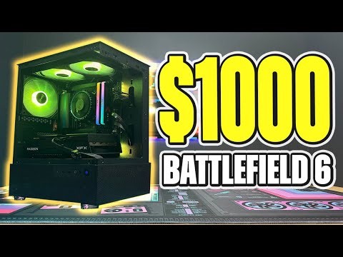 $1000 1440p Battlefield 6 Gaming PC