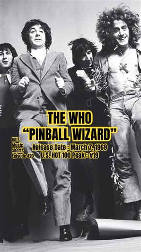 The Who “Pinball Wizard” #60s #60smusic #who #thewho