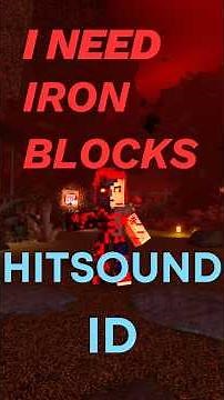 Admin noli "I NEED IRON BLOCKS" Hit Sound ID | ADMIN NOLI | FORSAKEN
