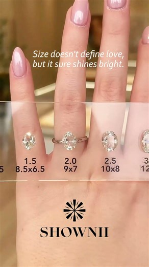 Oval Diamond Size Comparison | Which Carat Is Right For You?