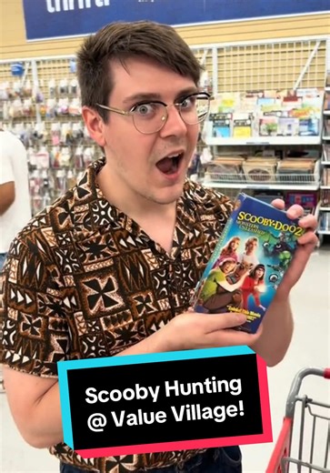 Scooby-Doo VHS Hunting at Value Village