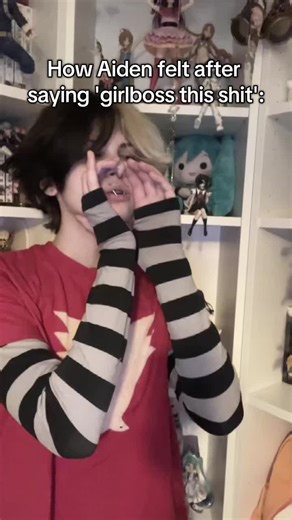 It was kinda cringe but sooooo cute!! #fy #cosplay #disventurecamp #dc #aiden