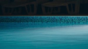 Serene Night Setting Illuminated Swimming Pool Stock Footage Video (100% Royalty-free) 3517464501 | Shutterstock