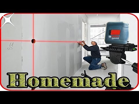How to make your own laser level! No Skills Required