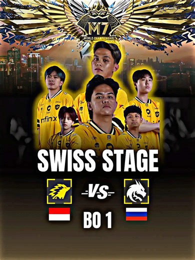 Highlights • M7 SWISS STAGE || ONIC 🇮🇩 VS 🇷🇺 TEAM SPIRIT - BO 1 #MLBB #MLBBM7 #fyp #mlbbcreatorbase