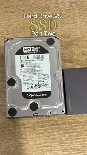 HDD vs SSD pt.2 #pc #tech #viral