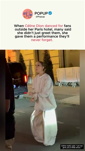When Céline Dion Gave Fans an Unforgettable Surprise Outside Her Paris Hotel #celinedion