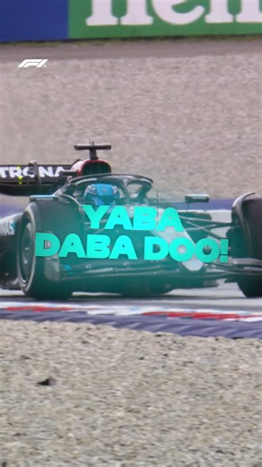 313K views · 5.3K reactions | Yaba daba doo!  The moment George Russell picked up his second WIN!  #F1 #Formula1 #AustrianGP | F1 | Facebook