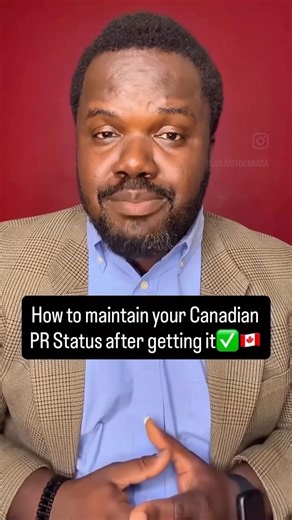 How to maintain your Canadian PR status after getting it✅🇨🇦