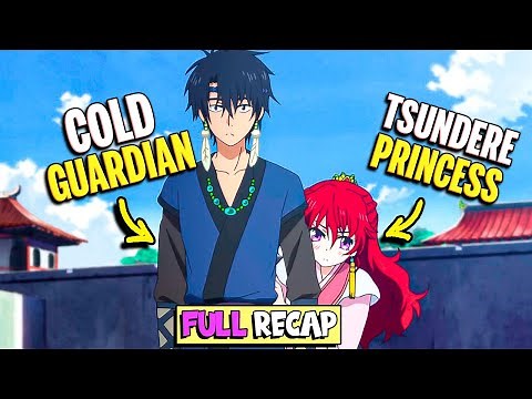 🍅A Tsundere Princess Falls in Love With Her Rizz and Cold Guardian😎 Akatsuki No Yona Full Recap