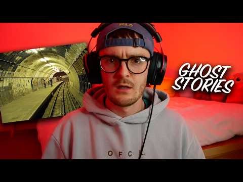 ASMR London Underground Scary GHOST STORIES!