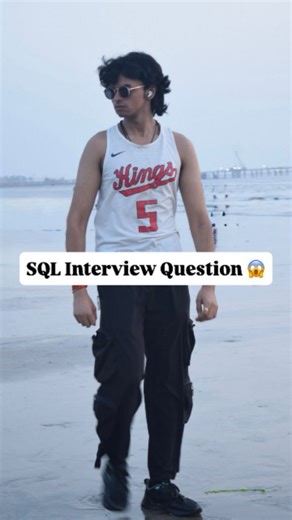 Sanskaar Singh Rajput • AI Scientist on Instagram: "Comment "Sql" Save it & follow for more #sql #interview"