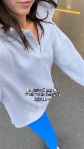 Kate | Affordable Fashion & Beauty on Instagram: "An oversized v neck hoodie is something I didn’t know I needed. First, it’s cute. Second, no makeup or hair ruining when you put it on!! @walmart gifted me this and I honestly wore it 3 days in a row lol😂😂 comment HOODIE for the link!!"