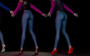 柳神 小舞 云曦-Wiggle Wiggle-重修版MMD舞蹈-账号已注销-账号已注销-哔哩哔哩视频