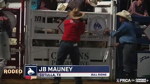 97K views · 8.7K reactions | JB Mauney only has one thing on his mind... making it to the Wrangler NFR. Watch the Top 15 cowboy lead the Deep South Rodeo with an 88-point ride on Pete Carr Pro Rodeo's Waco Kid ⤵️ | PRCA ProRodeo | Facebook