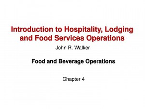 Food and Beverage Operations - SlideServe