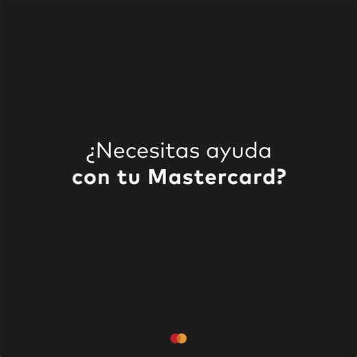 Cuenta siempre con el apoyo de Mastercard Global Service™ 🌟​ Reporta tarjetas extraviadas, localiza cajeros a nivel global y disfruta cada día con total tranquilidad. 🛡️✨ | Mastercard