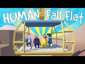 Riding Boats and Gondolas! - Human Fall Flat Gameplay - Multiplayer Update