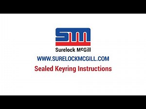 Surelock McGill - Sealed Keyrings - Instructional Video