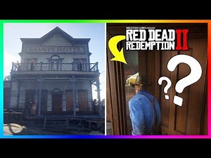 There Is A SECRET Character Hidden Inside Of The Valentine Hotel In Red Dead Redemption 2! (RDR2)
