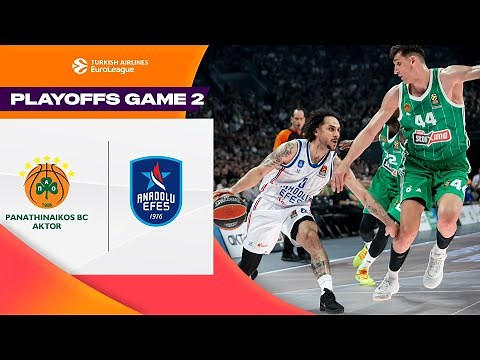 PURE MADNESS Until Final BUZZER | Panathinaikos - Anadolu Efes | BASKETBALL HIGHLIGHTS PLAYOFFS 2025