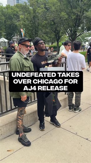 We pulled up to the @undefeatedinc x Air Jordan 4 pre-release in Chicago and we got to talk to the people on how they felt. 🪖 | Complex Sneakers