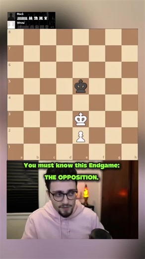 You must know this ENDGAME: THE OPPOSITION. #chess #gothamchess @GothamChess