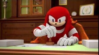 Meme Approved Knuckles but he stamped too hard